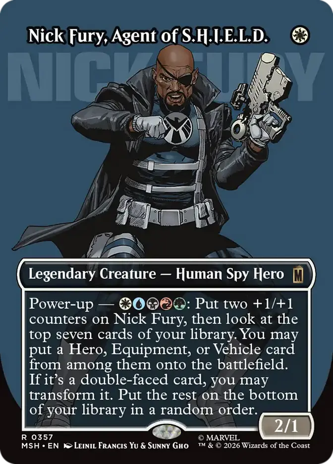 Nick Fury, Agent of S.H.I.E.L.D. (Borderless) (#357)