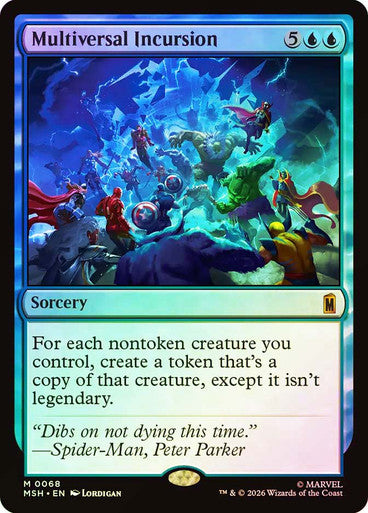Multiversal Incursion - (Foil): Marvel Super Heroes