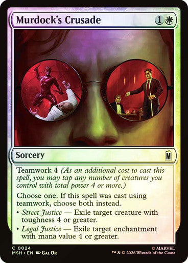 Murdock's Crusade - (Foil): Marvel Super Heroes