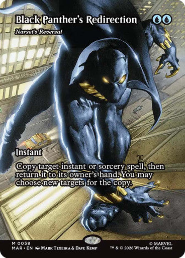 Narset's Reversal (Borderless) (#058): Marvel Universe