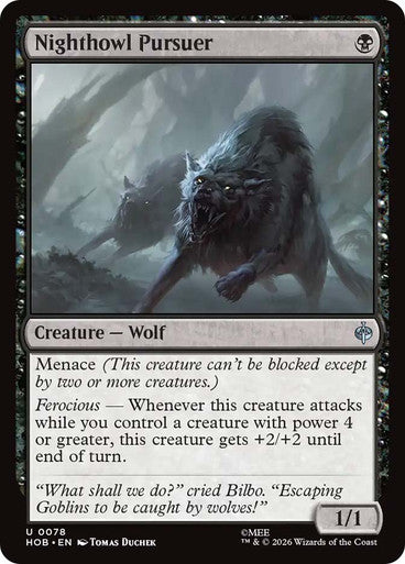 Nighthowl Pursuer: The Hobbit