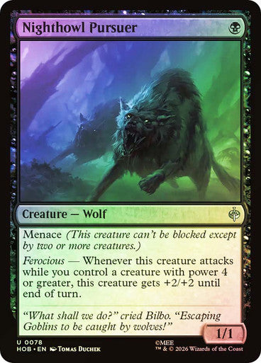 Nighthowl Pursuer - (Foil): The Hobbit