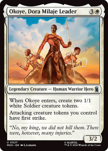 Okoye, Dora Milaje Leader: Marvel Super Heroes