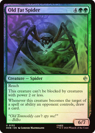 Old Fat Spider - (Foil): The Hobbit