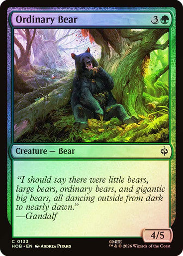 Ordinary Bear - (Foil): The Hobbit