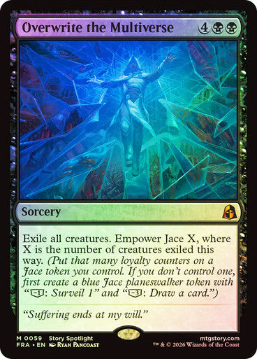 Overwrite the Multiverse - (Foil): Reality Fracture