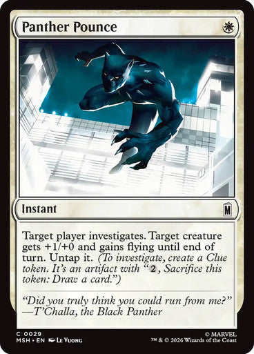Panther Pounce: Marvel Super Heroes