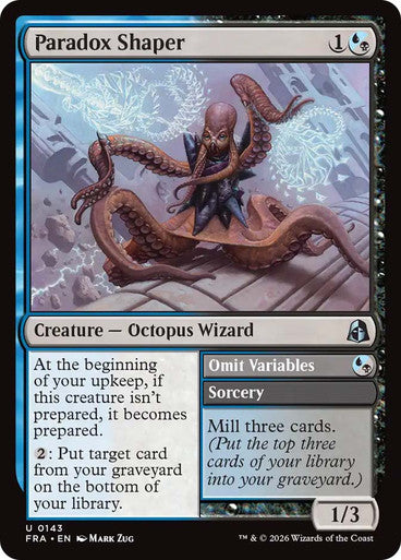Paradox Shaper // Omit Variables: Reality Fracture