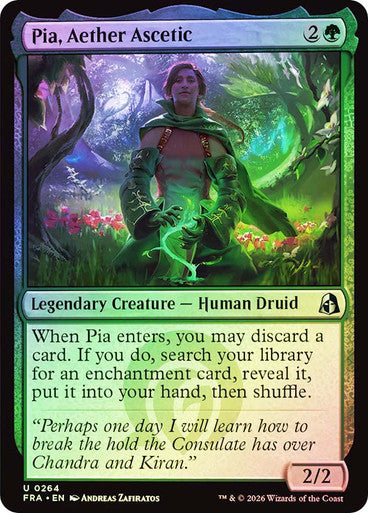 Pia, Aether Ascetic - (Foil): Reality Fracture