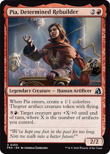 Pia, Determined Rebuilder: Reality Fracture