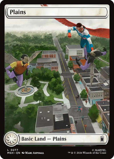Plains (Full Art) (#277): Marvel Super Heroes