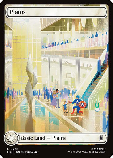 Plains (Full Art) (#278): Marvel Super Heroes