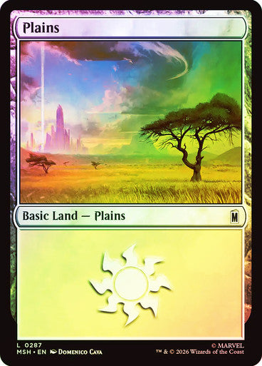 Plains - (Foil): Marvel Super Heroes