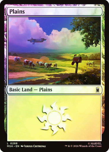 Plains - (Foil): Marvel Super Heroes