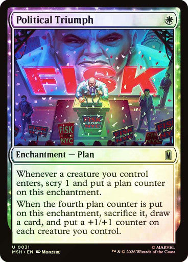Political Triumph - (Foil): Marvel Super Heroes