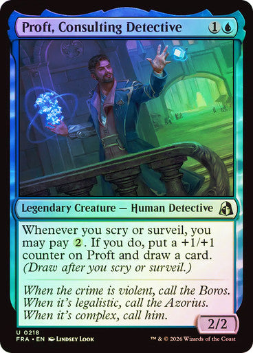 Proft, Consulting Detective - (Foil): Reality Fracture