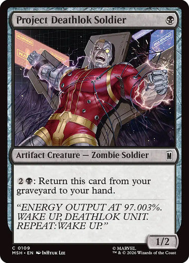 Project Deathlok Soldier: Marvel Super Heroes