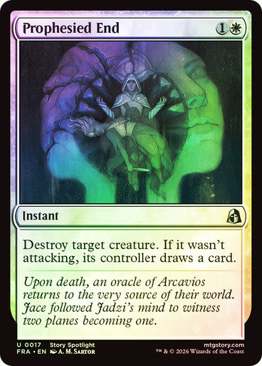 Prophesied End - (Foil): Reality Fracture