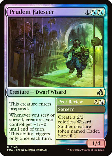 Prudent Fateseer // Peer Review - (Foil): Reality Fracture