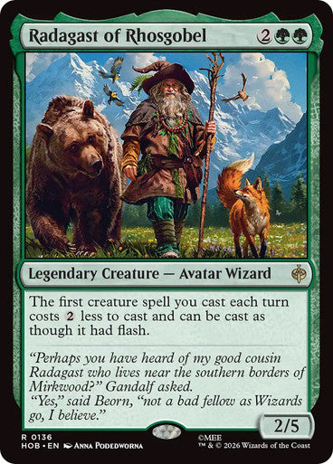 Radagast of Rhosgobel: The Hobbit
