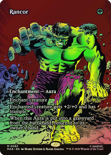 Rancor (Borderless) (#082) - (Foil): Marvel Universe