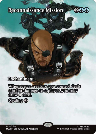 Reconnaissance Mission (Borderless) (#059): Marvel Universe