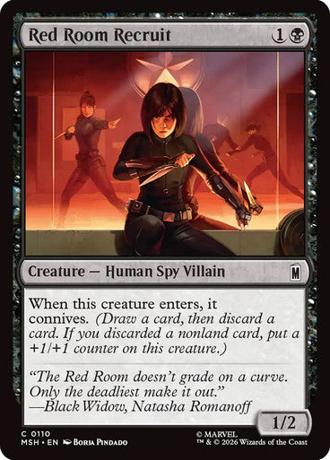 Red Room Recruit: Marvel Super Heroes