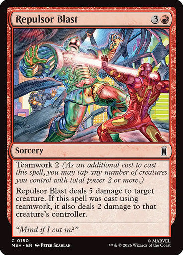 Repulsor Blast: Marvel Super Heroes