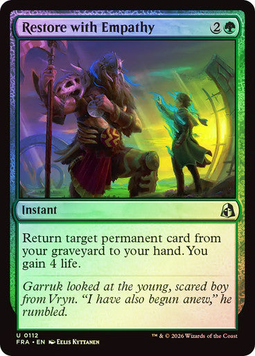 Restore with Empathy - (Foil): Reality Fracture