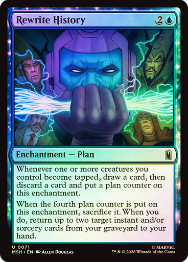 Rewrite History - (Foil): Marvel Super Heroes