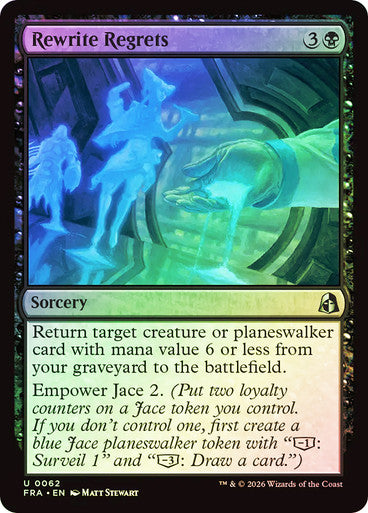 Rewrite Regrets - (Foil): Reality Fracture