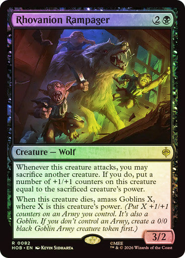 Rhovanion Rampager - (Foil): The Hobbit