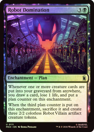 Robot Domination - (Foil): Marvel Super Heroes