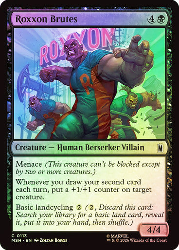 Roxxon Brutes - (Foil): Marvel Super Heroes