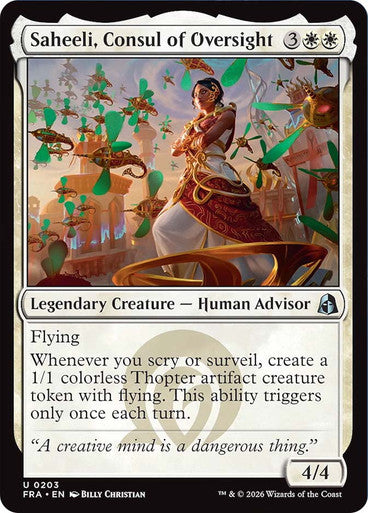 Saheeli, Consul of Oversight: Reality Fracture