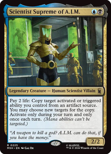Scientist Supreme of A.I.M.: Marvel Super Heroes