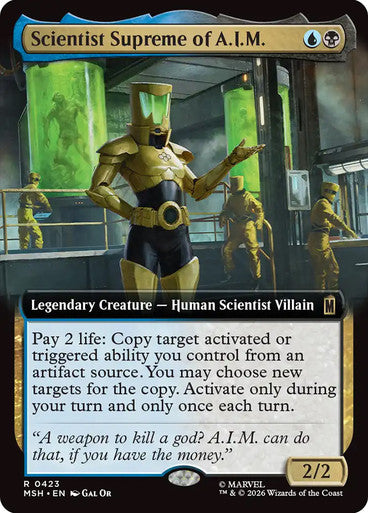 Scientist Supreme of A.I.M. (Extended Art) (#423): Marvel Super Heroes