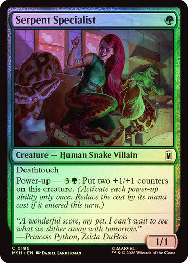 Serpent Specialist - (Foil): Marvel Super Heroes