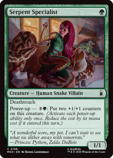Serpent Specialist: Marvel Super Heroes