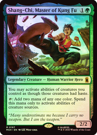 Shang-Chi, Master of Kung Fu - (Foil): Marvel Super Heroes
