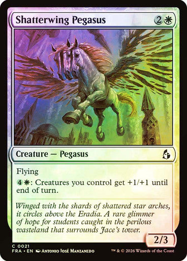 Shatterwing Pegasus - (Foil): Reality Fracture