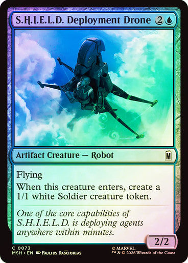 S.H.I.E.L.D. Deployment Drone - (Foil): Marvel Super Heroes