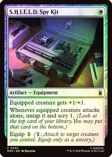 S.H.I.E.L.D. Spy Kit - (Foil): Marvel Super Heroes