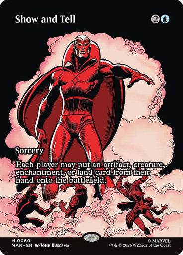 Show and Tell (Borderless) (#060): Marvel Universe