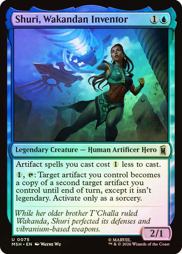 Shuri, Wakandan Inventor - (Foil): Marvel Super Heroes