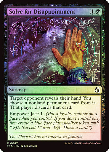 Solve for Disappointment - (Foil): Reality Fracture