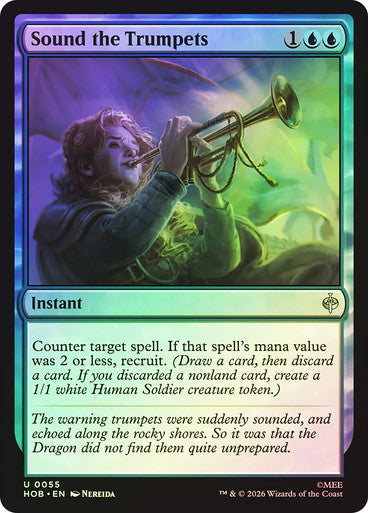 Sound the Trumpets - (Foil): The Hobbit