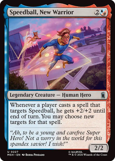 Speedball, New Warrior: Marvel Super Heroes