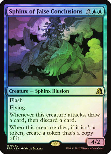 Sphinx of False Conclusions - (Foil): Reality Fracture