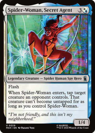 Spider-Woman, Secret Agent: Marvel Super Heroes